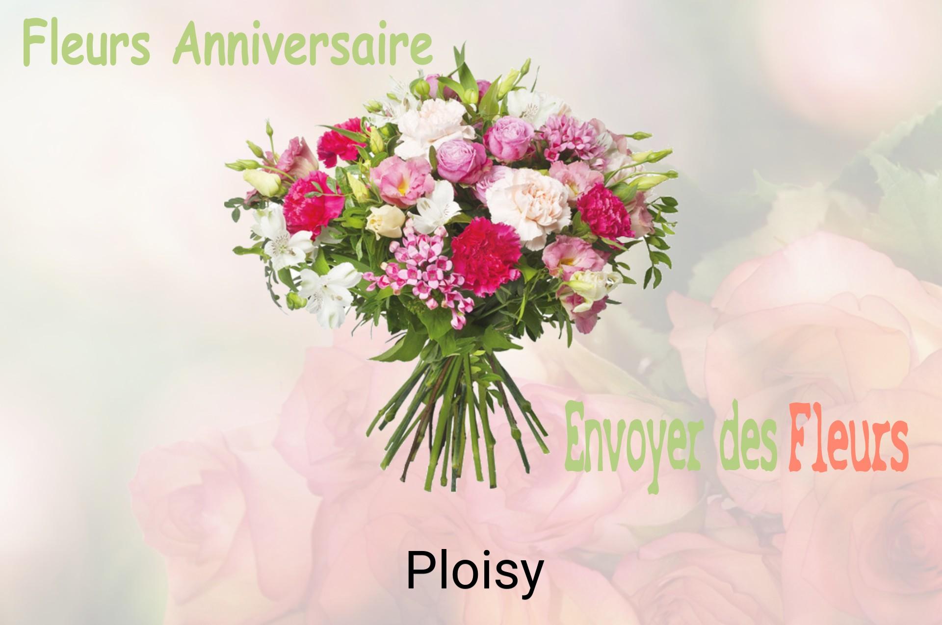 Bouquet de fleurs d’anniversaire livré à Ploisy