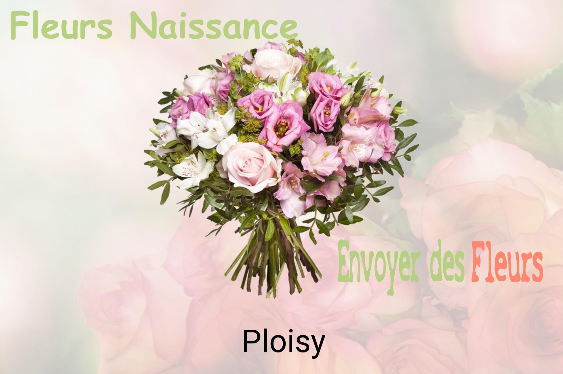 Bouquet de fleurs de naissance livré à Ploisy